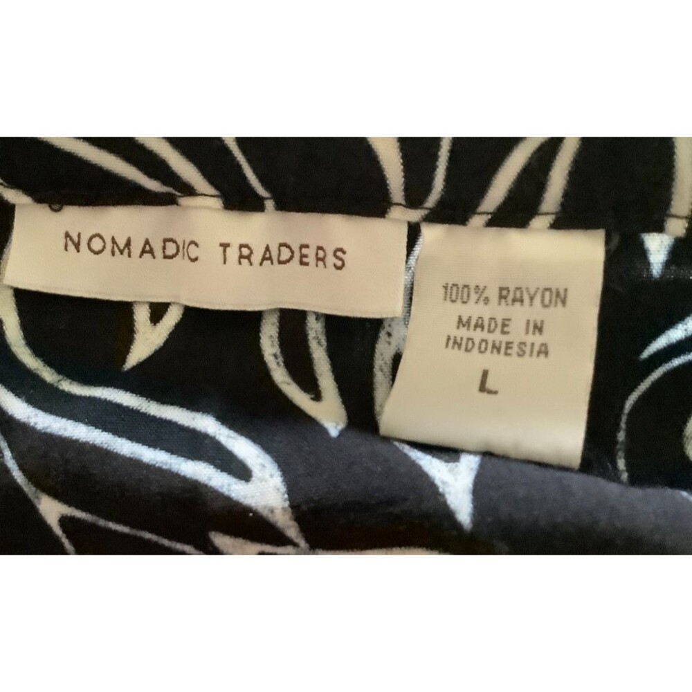 Nomadic Traders Skirt LARGE Flare romantic Festival Artsy Stretch Waist Whimsy - Picture 8 of 8